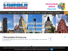 Tablet Screenshot of e-tampere.fi
